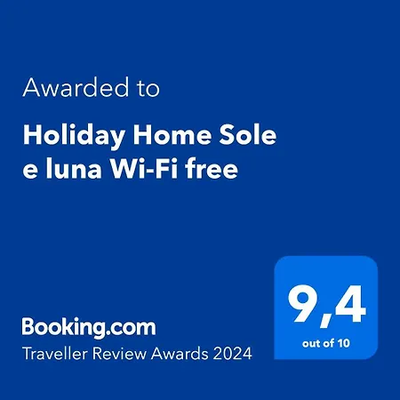 Sole E Luna Wi-fi Free דירה *